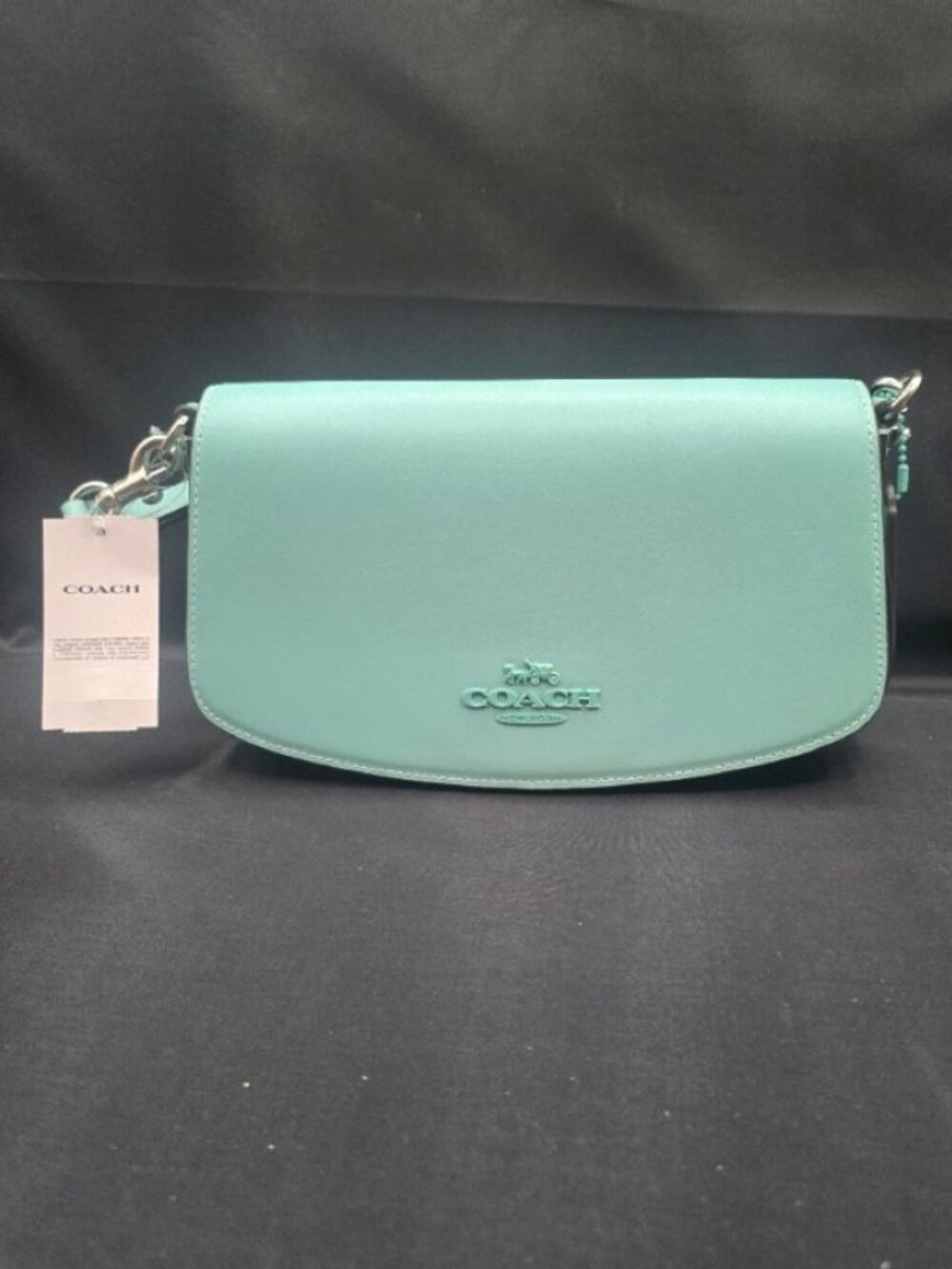Coach Andrea Shoulder Bag CT768 Faded Blue